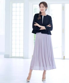 Tiaclasse 【洗える】ギャザーネックレースブラウス