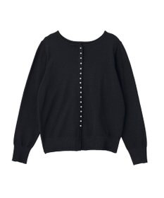 Green Parks パール調ボタン付き２ＷＡＹニットプルオーバー