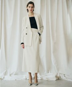 uncrave クールタッチツイル Iラインスカート