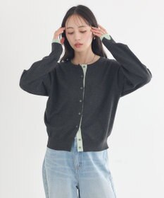 earth music&ecology 【予約】カラーコンビニットカーディガン