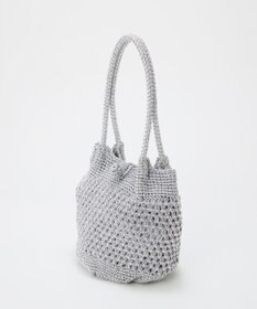 TOPKAPI 【TREASURE TOPKAPI】メタリック ラウンド トートバッグ