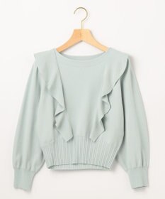 組曲 【洗える】Elenaラッフル ニット