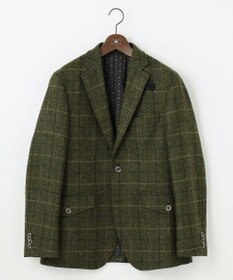 JOSEPH ABBOUD 【ツィード/UKファブリック】 ツイード　ウィンドーベン ジャケット