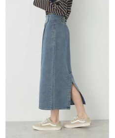 earth music&ecology デニムナロースカート