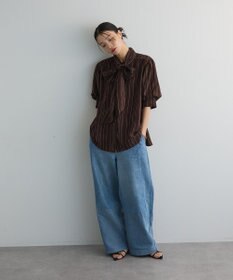 Green Parks ２ＷＡＹボウタイバルーンスリーブブラウス