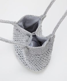 TOPKAPI 【TREASURE TOPKAPI】メタリック ラウンド トートバッグ