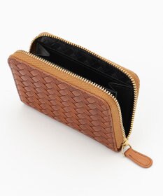 JOSEPH ABBOUD 【コインケース】カウレザー エンボスメッシュ