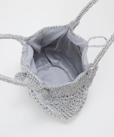 TOPKAPI 【TREASURE TOPKAPI】メタリック ラウンド トートバッグ