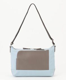 Y'SACCS ナイロン×リサイクルレザー　コンビマルチショルダー