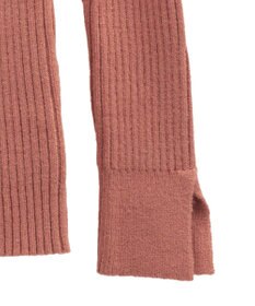 Green Parks ・Ｐｅｔｉｔ　Ｆｌｅｕｒ　ボトルネックリブニット