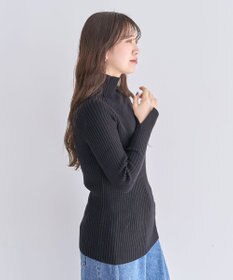 Green Parks ・Ｐｅｔｉｔ　Ｆｌｅｕｒ　ボトルネックリブニット