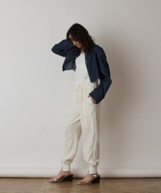 GRACE CONTINENTAL タックスリーブデニムシャツ