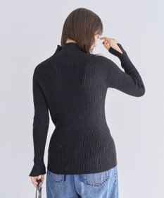 Green Parks ・Ｐｅｔｉｔ　Ｆｌｅｕｒ　ボトルネックリブニット