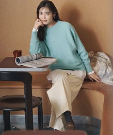 23区 S 【滝沢眞規子さん着用/洗える】コットン コーデュロイ ワイド パンツ