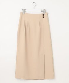 Feroux 【洗える】タックストレート スカート