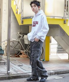 WEGO ワッペンロゴパーカー