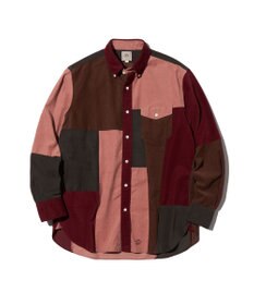 J.PRESS MEN コーデュロイパッチワークシャツ