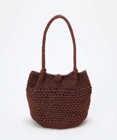 TOPKAPI 【TREASURE TOPKAPI】メタリック ラウンド トートバッグ