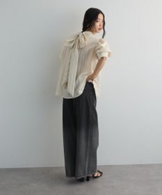 Green Parks ２ＷＡＹボウタイバルーンスリーブブラウス