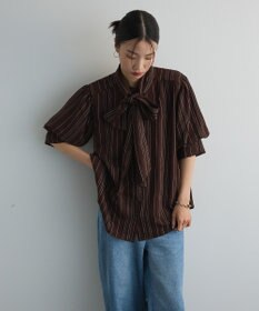 Green Parks ２ＷＡＹボウタイバルーンスリーブブラウス