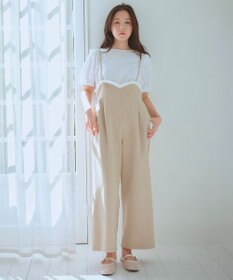 Feroux パフスリーブリボン Tシャツ