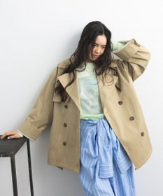 CRAFT STANDARD BOUTIQUE ワイドカフスミディトレンチコート