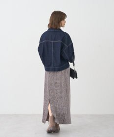 earth music&ecology チェーンリブホルターネックプルオーバー