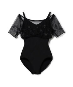 Chacott ハーフスリーブレオタード