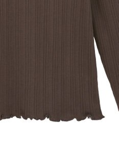 earth music&ecology チェーンリブホルターネックプルオーバー