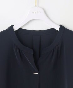 ANY SIS 【接触冷感・吸水速乾・UVカット】サラキレイ スキッパー ブラウス