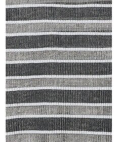 Te chichi シアーマルチボーダーハーフスリーブニット