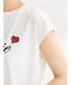 Green Parks ・ｓｗｉｎｇ　ｂｙ　ロゴ刺繍フレンチＴＥＥ