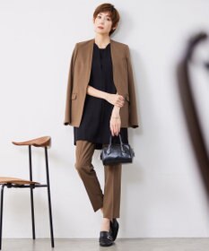 ICB L 【WEB限定カラーあり・洗える】 ライトダブルクロス べスト