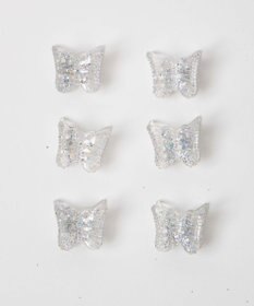 WEGO Lラメバタフライチビクリップ