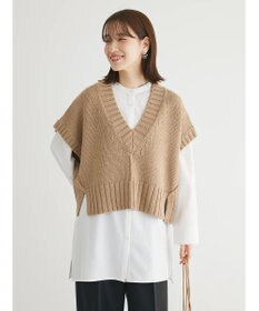 Green Parks ・ＳＵＧＡＲ　ＳＰＯＯＮ　ショートニットベスト