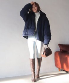 WEGO 【25年秋冬新作/ユニセックス着用ITEM/SMLサイズ展開】2WAYパファーブルゾン