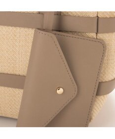 UNBILLION cachecache ポリプロピレンシートラティスバッグ