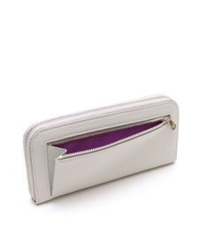 A.D.M.J. 【牛革】モーツァルト クリスタルソーイング ラウンドウォレット