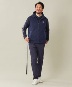 23区GOLF 【MEN】ストレッチ裏フリース フーディー