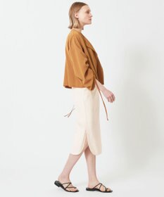 BEIGE， ZINNIA / ノーカラーブルゾン