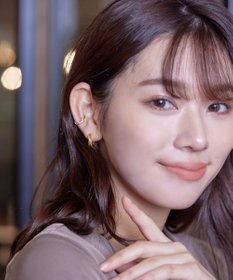 Tiaclasse ストーンイヤーカフ