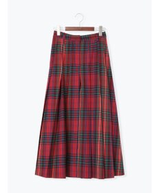Te chichi チェックアソートロングプリーツスカート