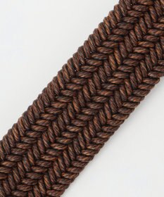 JOSEPH ABBOUD 【キングサイズ・イタリア素材・ストレッチ・日本製】 コットンメランジストレッチ ベルト