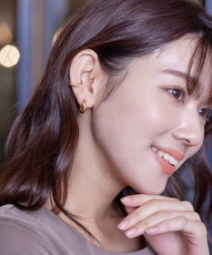 Tiaclasse ストーンイヤーカフ