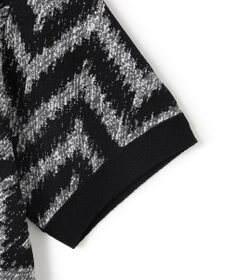 JOSEPH HOMME 【HIGH GRADE LINE】カスリシェブロンジャガード　クルーネックニット