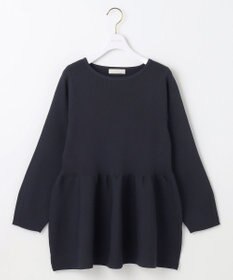 ANY SIS 【洗える】スポンディッシュペプラム ニット