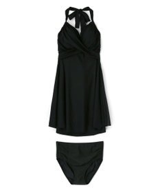 San-ai Resort（三愛水着楽園） ワコール定番商品カップ使用、GHIカップの大きなお胸に対応【グラマラスフィット】クロスワイヤーAライン水着　9D-M　【San-ai Resort（サンアイリゾート）】