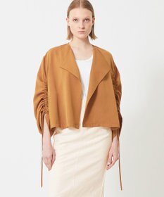 BEIGE， ZINNIA / ノーカラーブルゾン