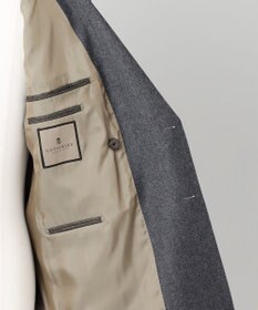 GOTAIRIKU 【CANONICO】サキソニー Super 120's ダブルブレストスーツ