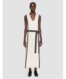 JOSEPH ヘビーシルククレープアニメーション　ベルテッドドレス